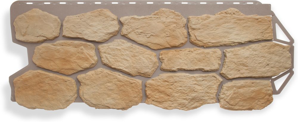Фасадная панель Альта-Профиль Бутовый камень 1030х440 мм, Греческий