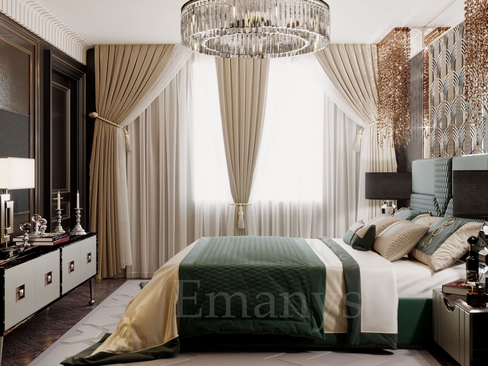 Дизайн интерьера гостиной Emanys