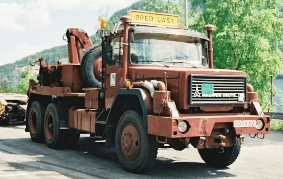 Эвакуатор IVECO Magirus-Deutz