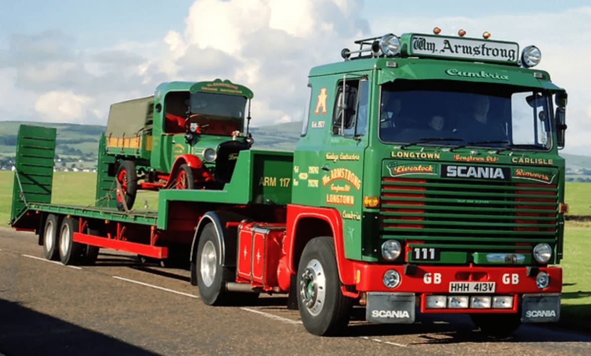 Эвакуатор SCANIA 111