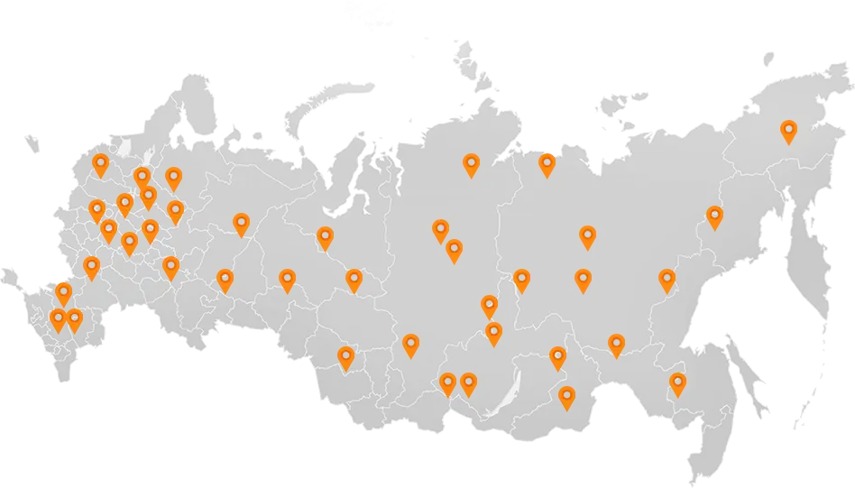 Карта России филиалы кредитования с плохой истрией