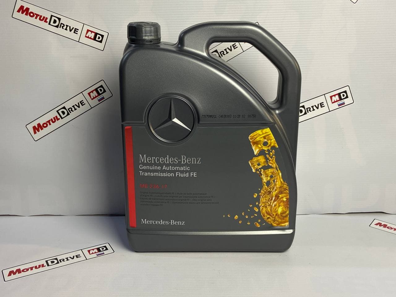 Трансмиссионное масло Mercedes-Benz ATF MB 236.17 5 л. - A000989280413BVLR