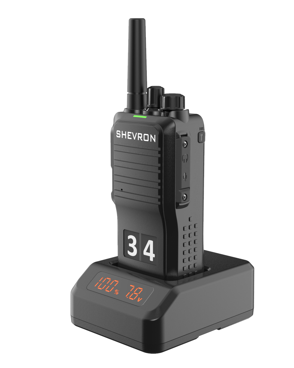 Рация Шеврон Т-34 V4 - профессиональная радиостанция для работы в VHF - диапазоне частот, предназначенная как для любительского, так и для профессионального использования.