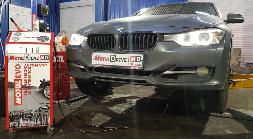Замена масла в АКПП BMW 3 Серии