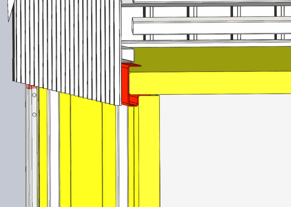 Стыковка сэндвич-панелей гаража Примыкание стеновых панелей к потолочным
