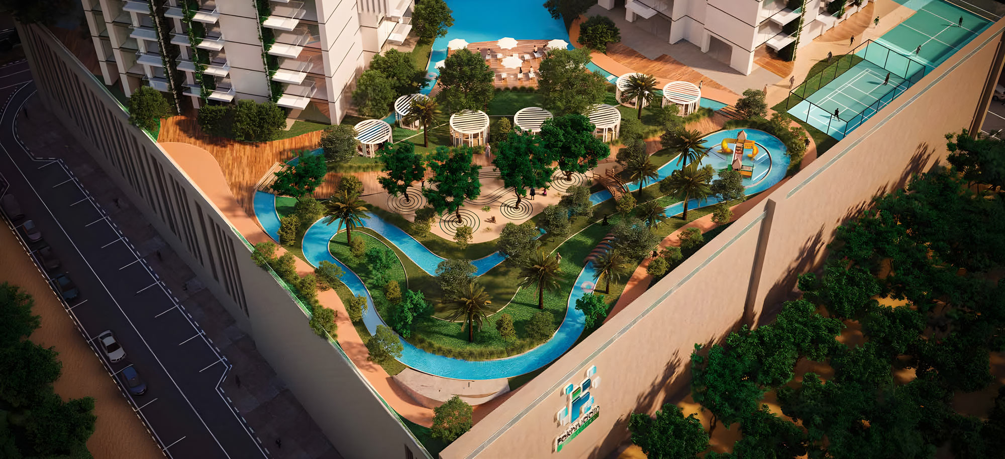 Maimoon Gardens Apartments in Jumeirah Village Circle (JVC), Dubai by Fakhruddin Properties