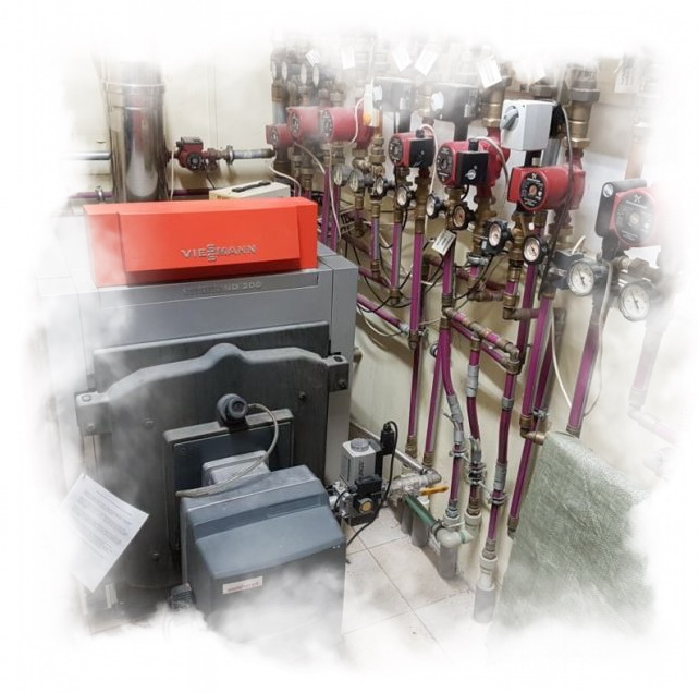 Этапы обслуживания газового котла