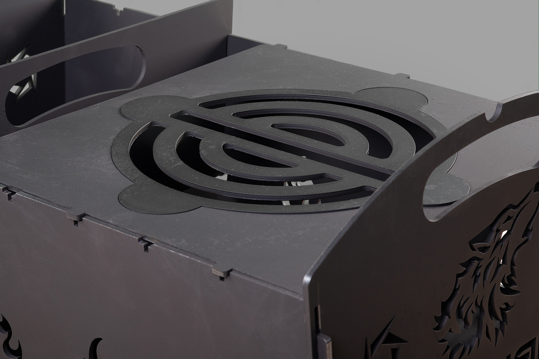 Полигональные фигуры из металла в Челябинске, мангалы и костровые чаши ...