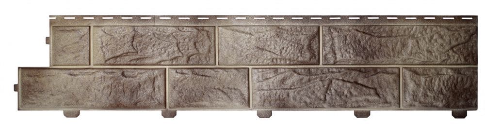Сайдинг Альта Форм Вулканический камень, 3020х225 мм, Циркон