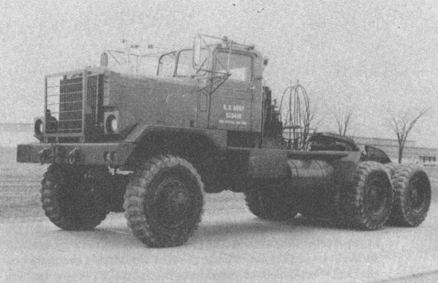 Эвакуатор Kenworth XM523, военный тягач