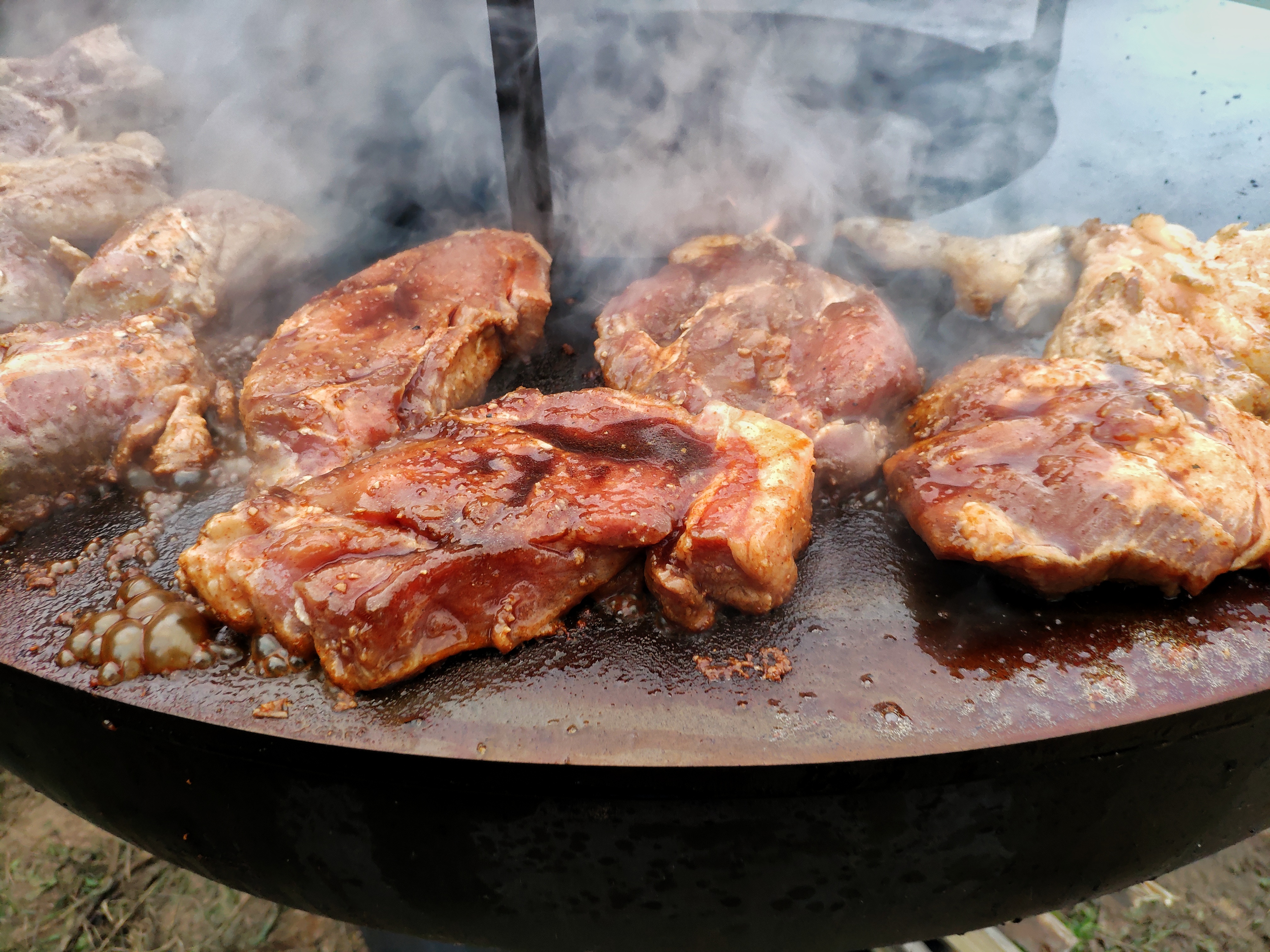 Гриль очаг King Grill фото в работе