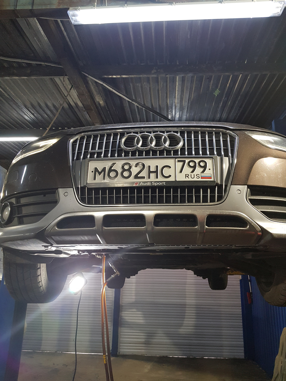 Замена масла в АКПП Audi A4