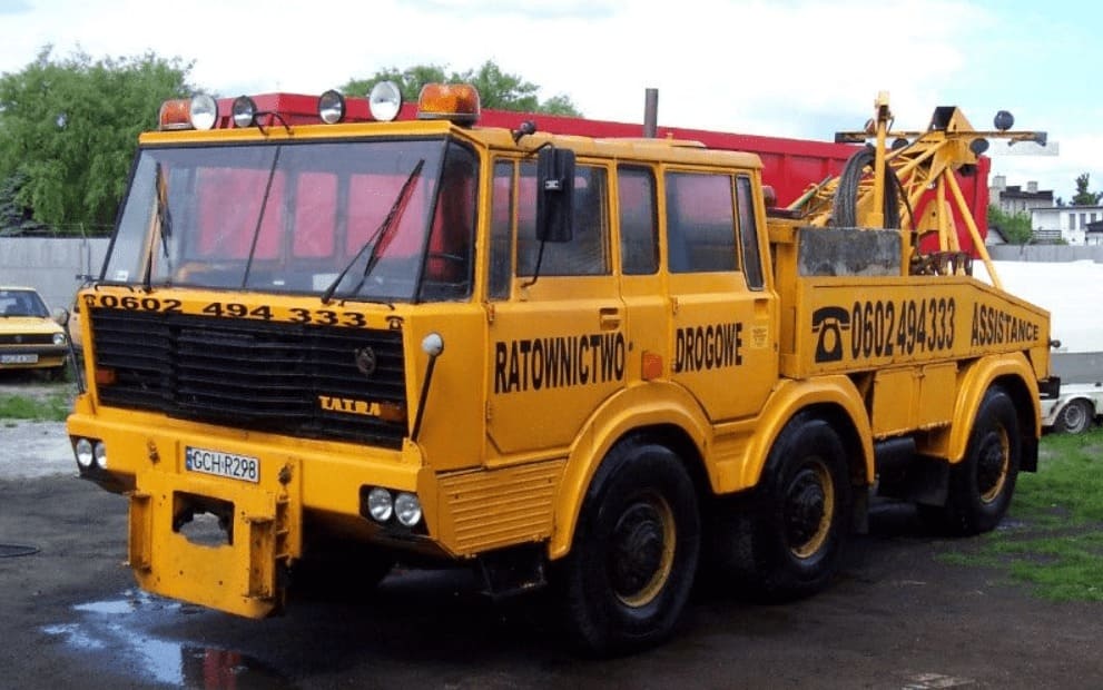 Эвакуатор TATRA T813