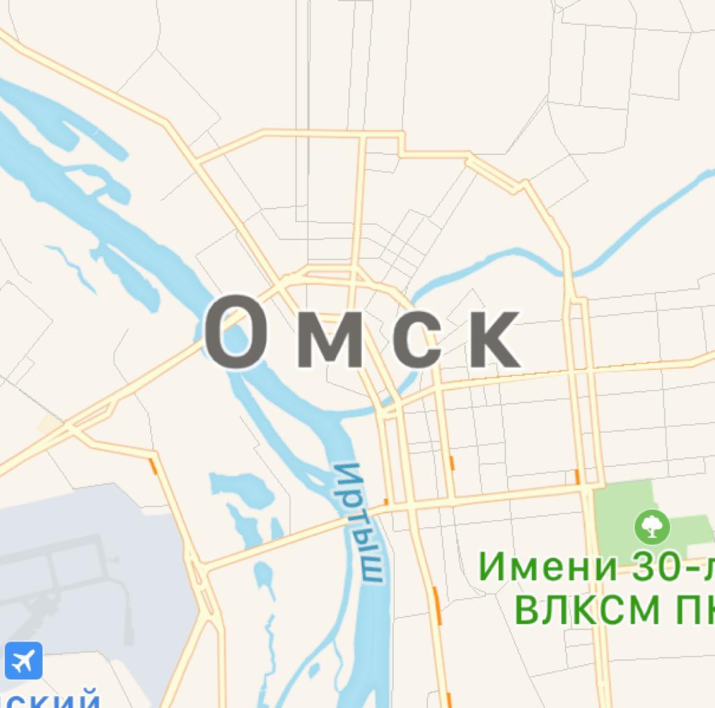 karta SPb  Карта омска