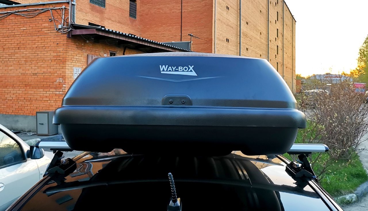 Автобокс Way-box 420 литров чёрный