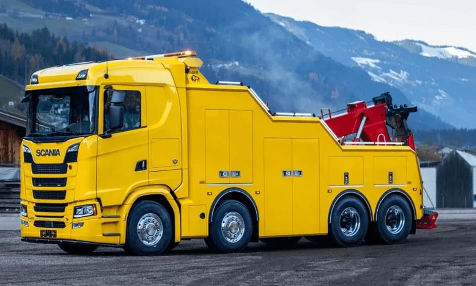 Эвакуатор SCANIA S500