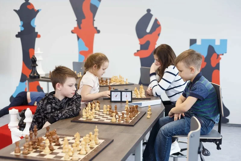Фото с уроков по шахматам 2