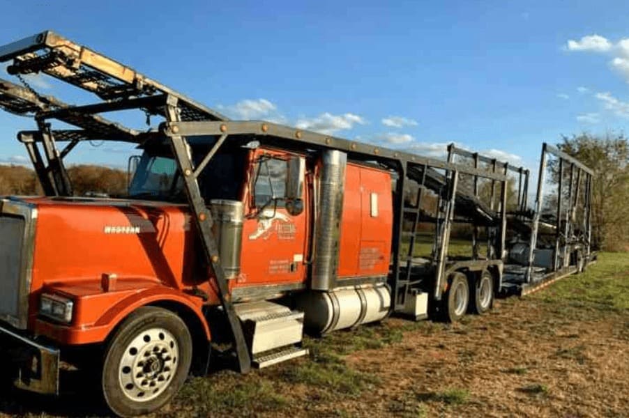 Эвакуатор WESTERN STAR 4400, автовоз