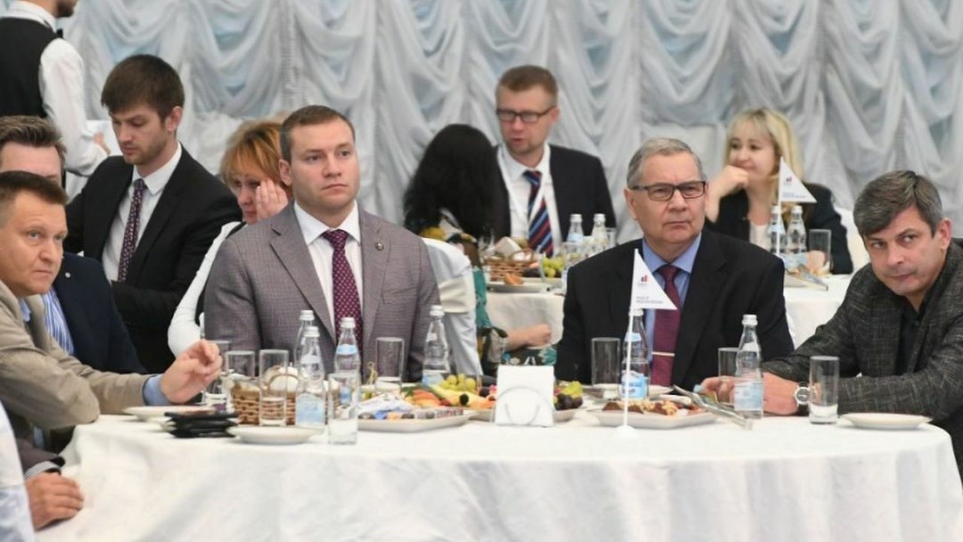 Алексей Савин принял участие во встрече с торговыми представителями Российской Федерации в иностранных государствах, которая проходила в Доме Правительства Московской области.