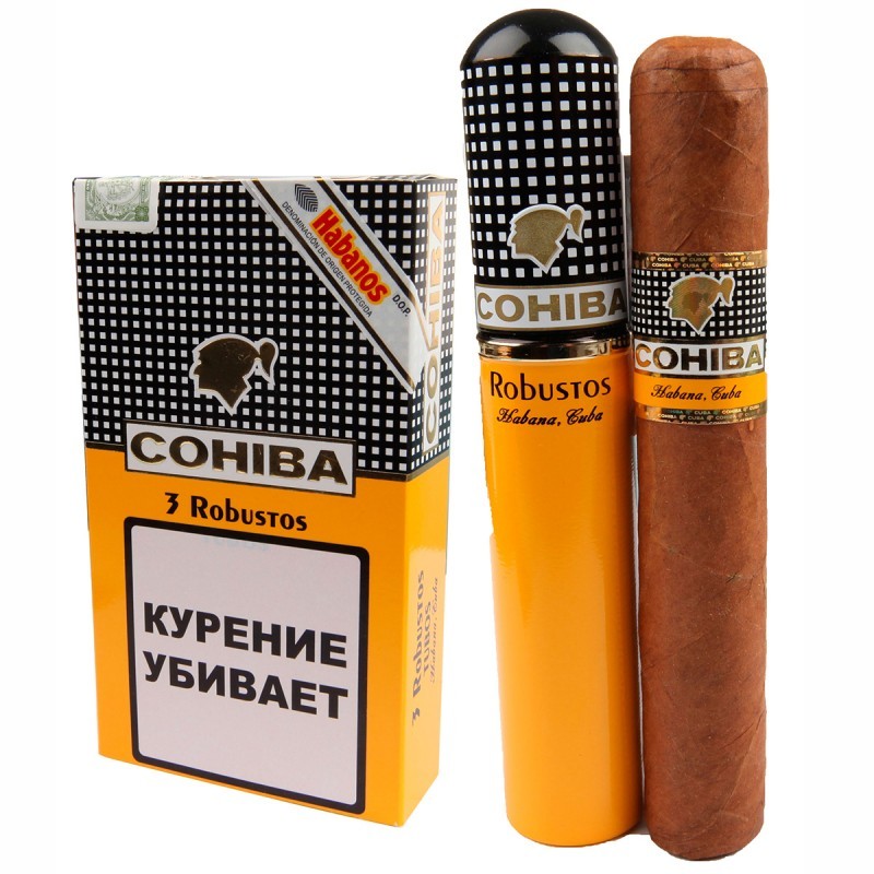 Сигара Cohiba Robustos Tubos