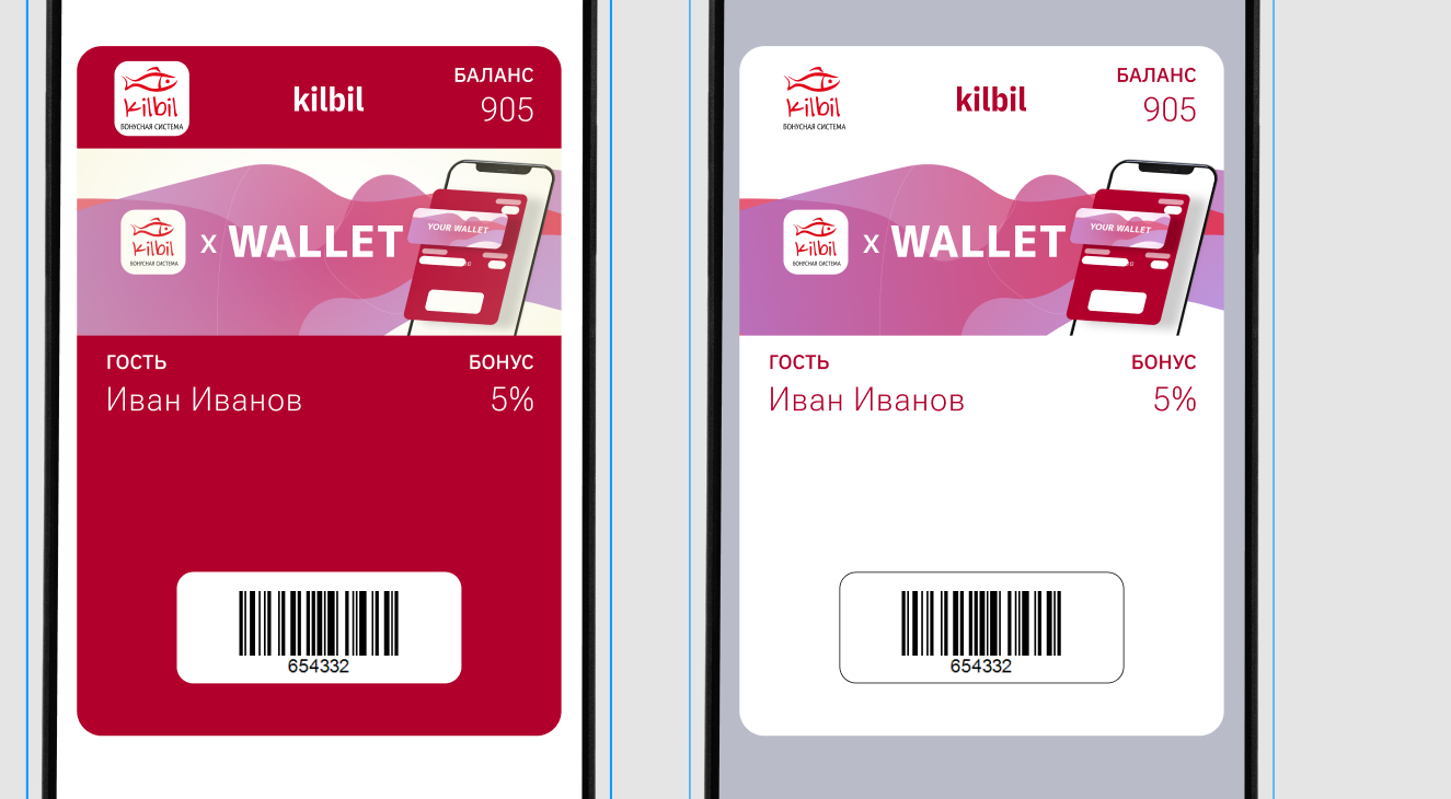 Электронные карты Wallet для бизнеса