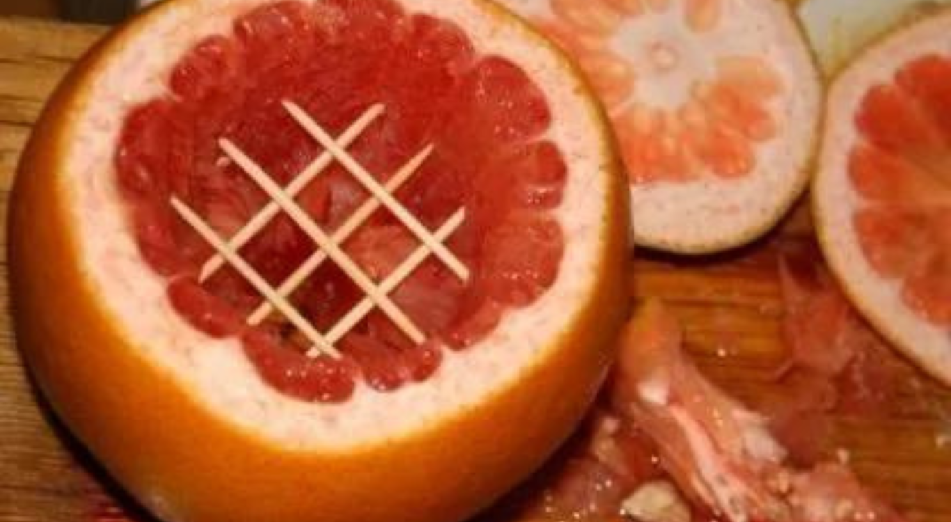 как сделать чашу для кальяна из грейпфрута