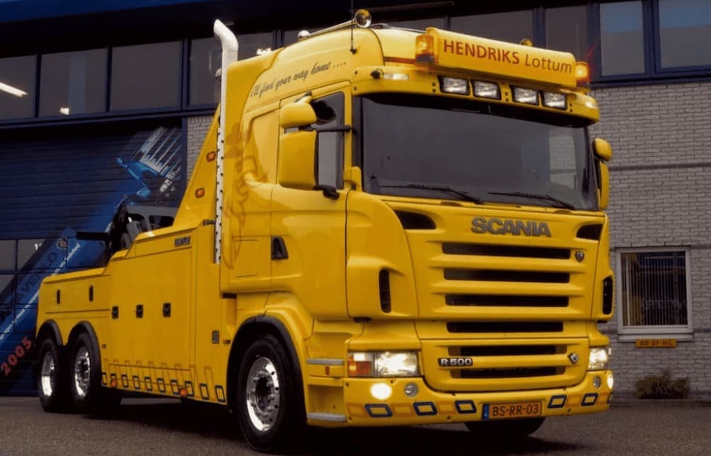 Эвакуатор SCANIA R500