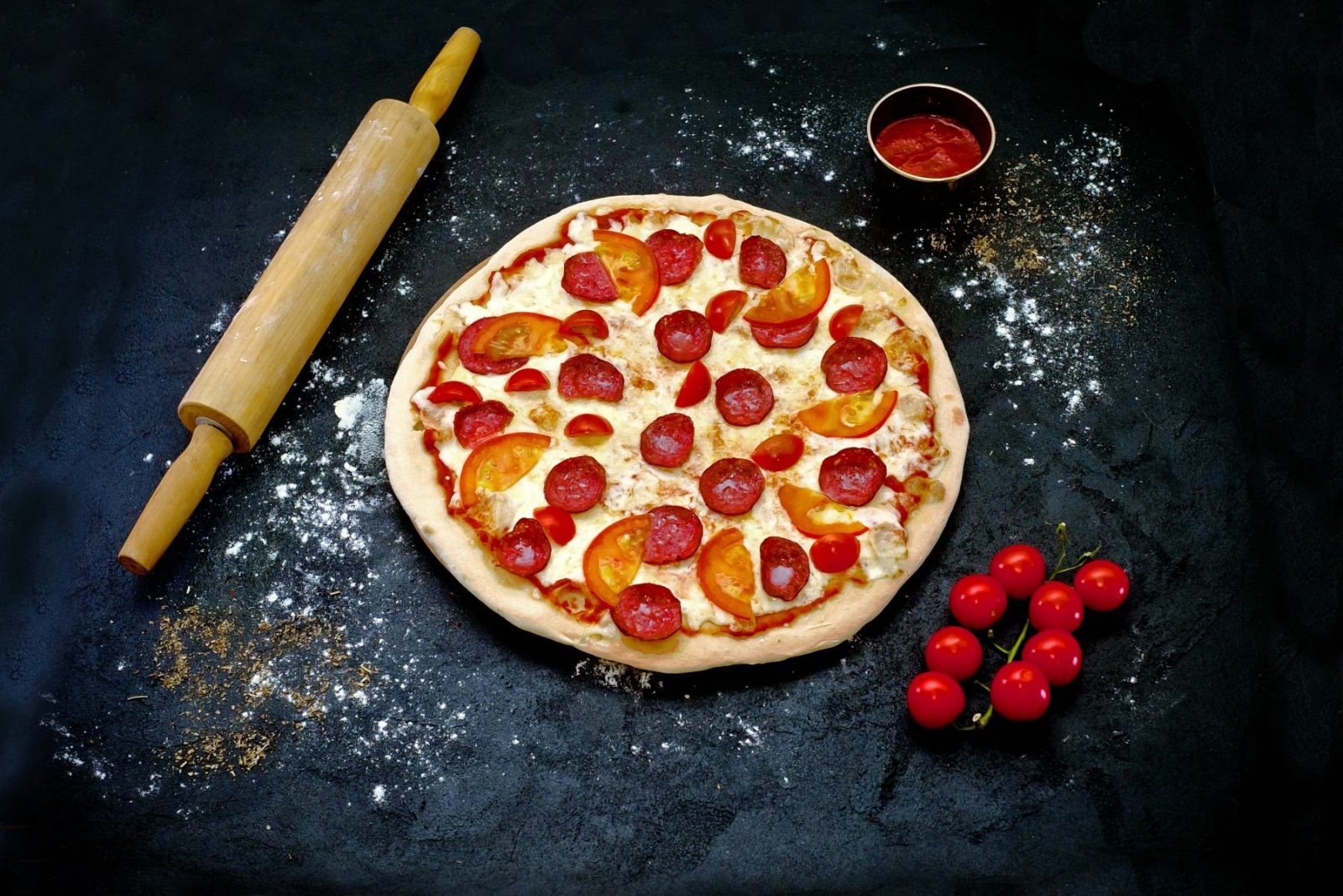 рецепт приготовления пиццы пепперони фото 76