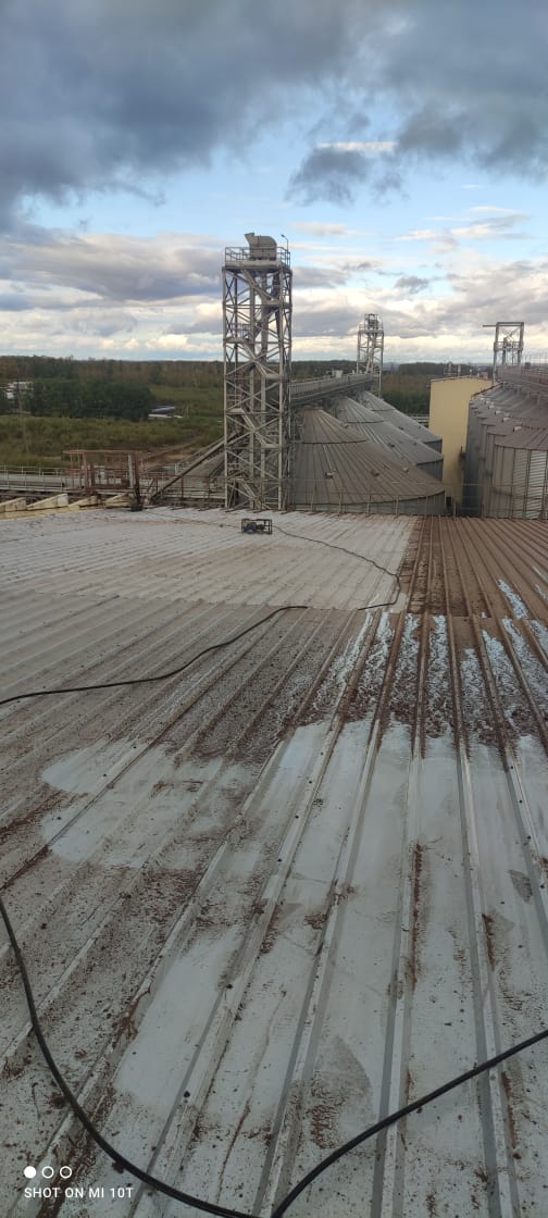 Покраска мостового крана 50 т на "Коломенском заводе" 2021