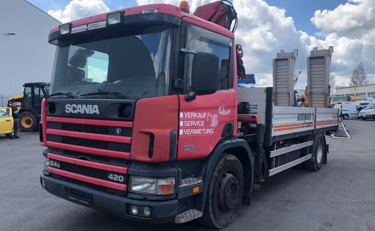 Эвакуатор SCANIA 124G 420