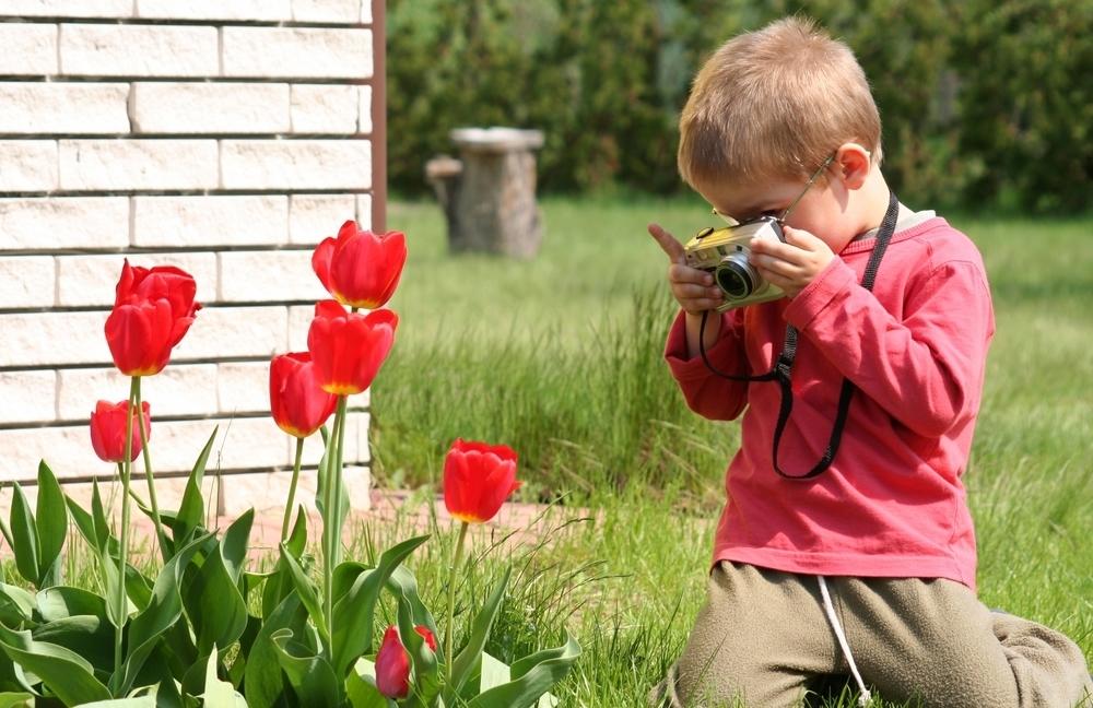 Наступать цветы. Дети фотографируют цветы. Фотографировать цветы. Фотограф и дети с цветами. Мальчик с тюльпанами.