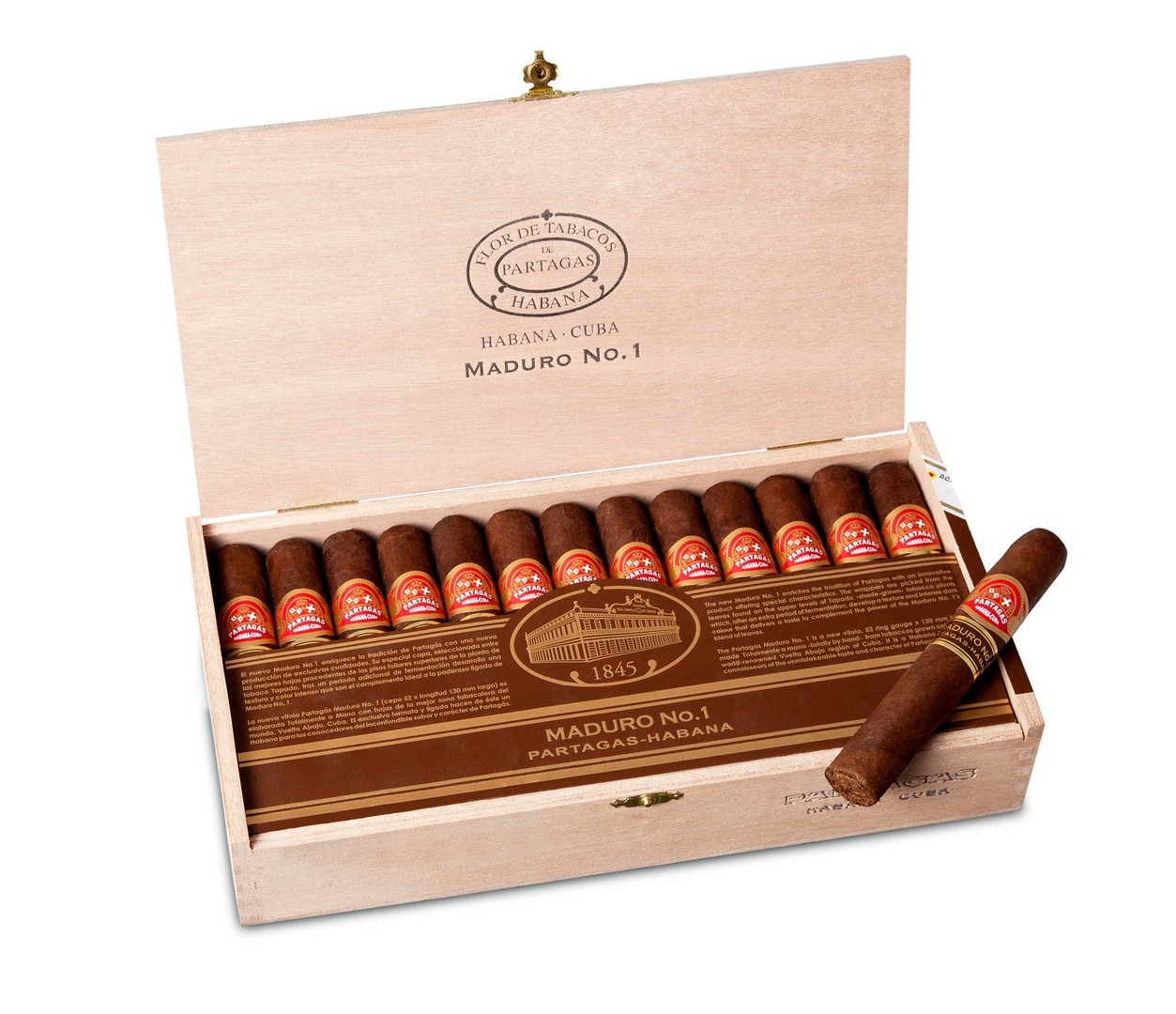 Сигара Partagas Maduro No 1