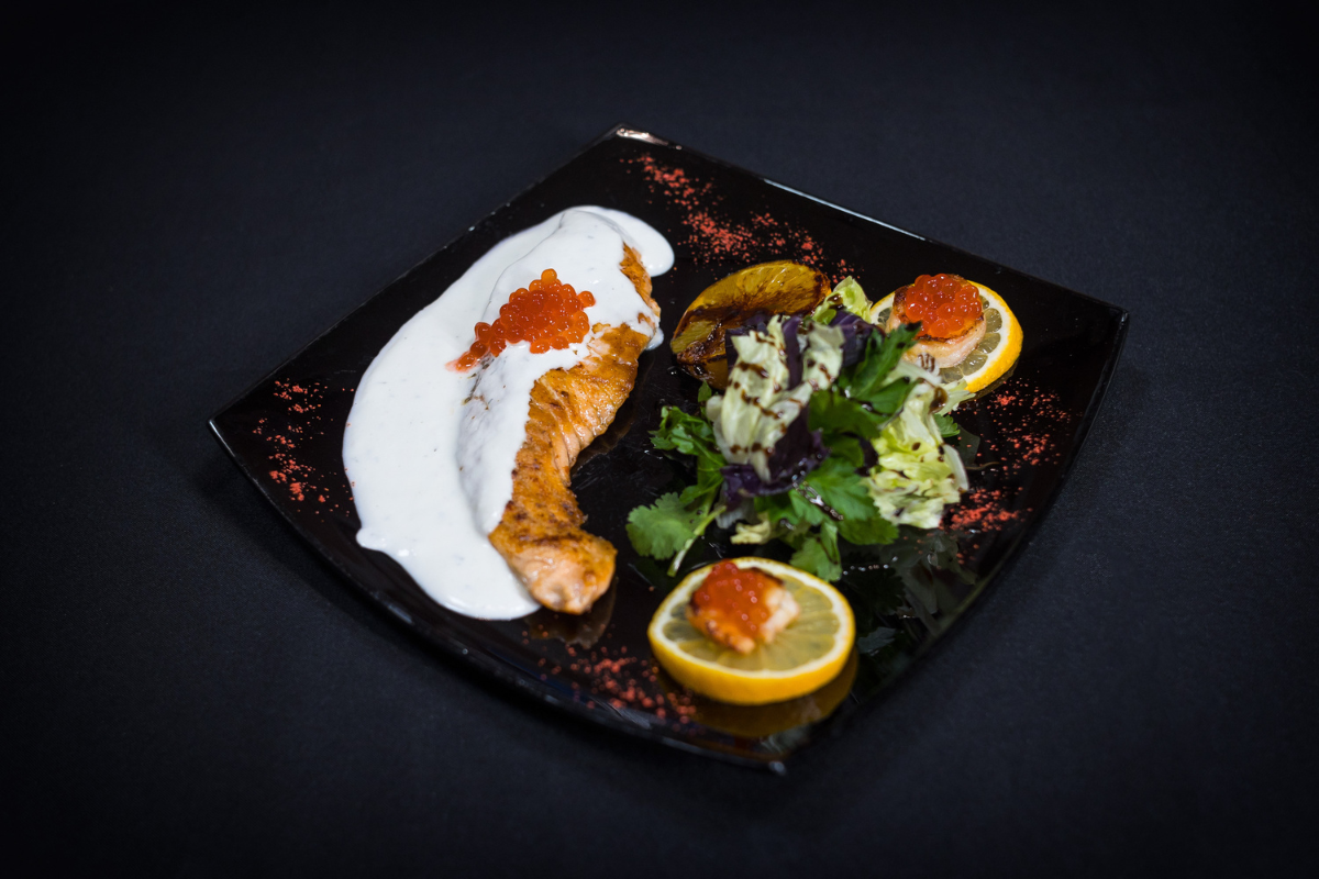 Семга в сливочном соусе в категории Блюда из рыбы и морепродуктов