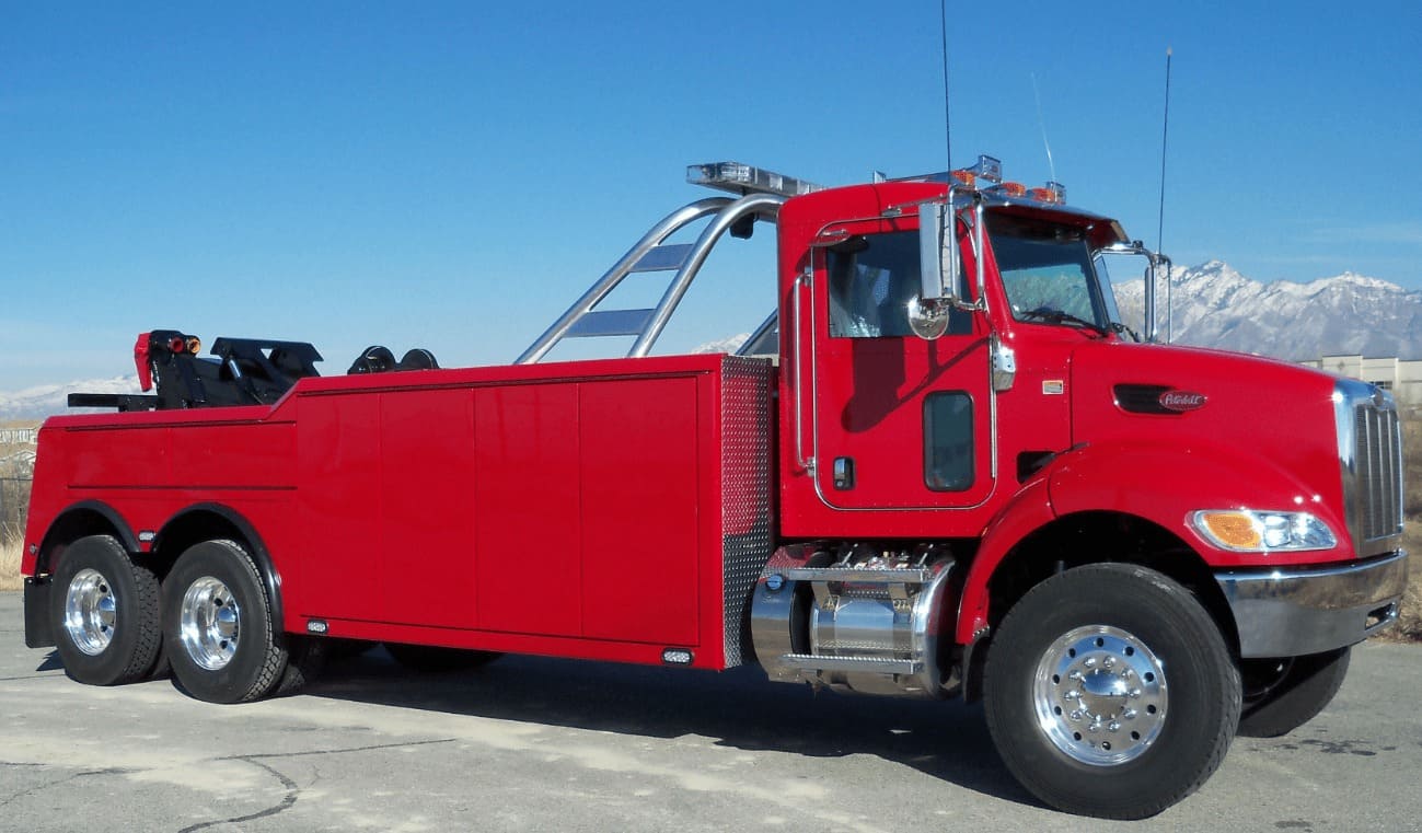 Эвакуатор Peterbilt 348