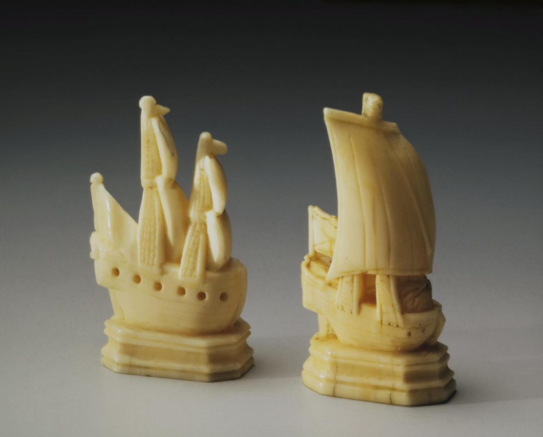 Шахматные фигуры из коллекции Государственного Эрмитажа