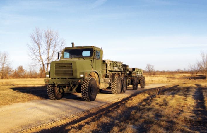 Эвакуатор OSHKOSH MK37, военный