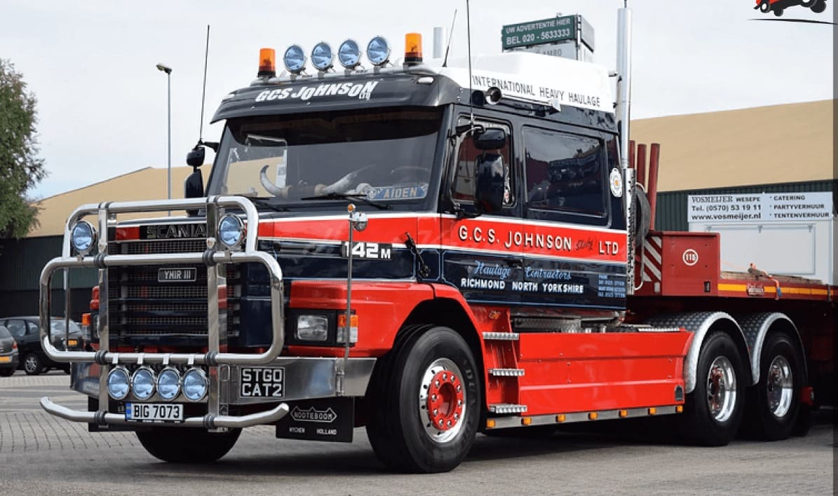 Эвакуатор SCANIA Т142M, трал, тягач