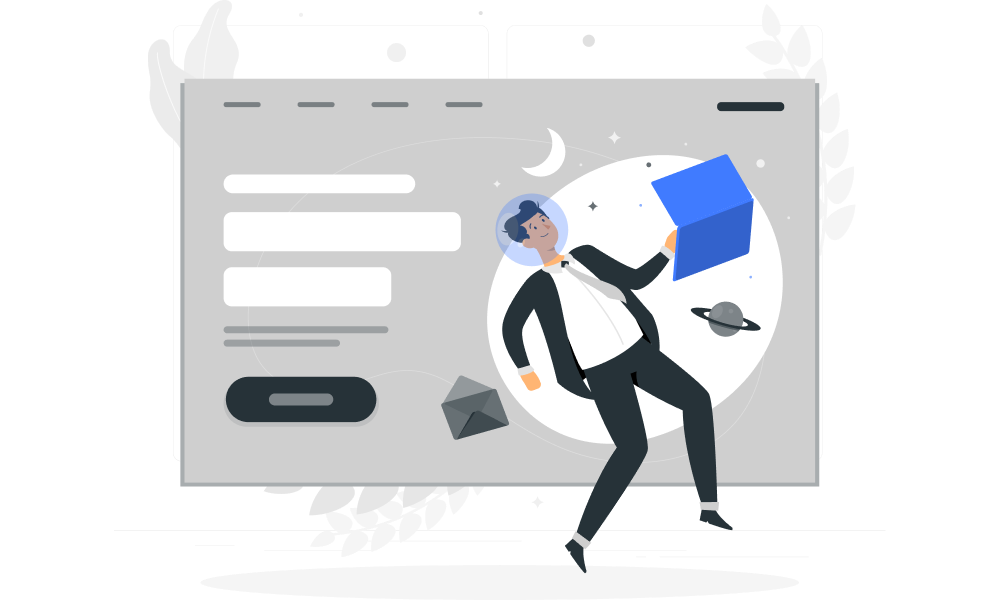 Иллюстрация к созданию продающего Landing Page и настройке контекстной рекламы в Шымкенте. Разработка продающего сайта и увеличение конверсии.