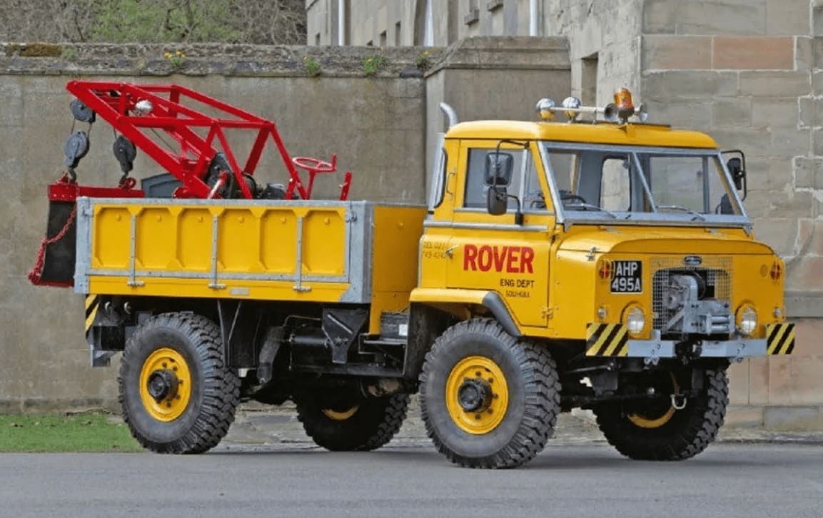 Эвакуатор LAND ROVER Forward Control