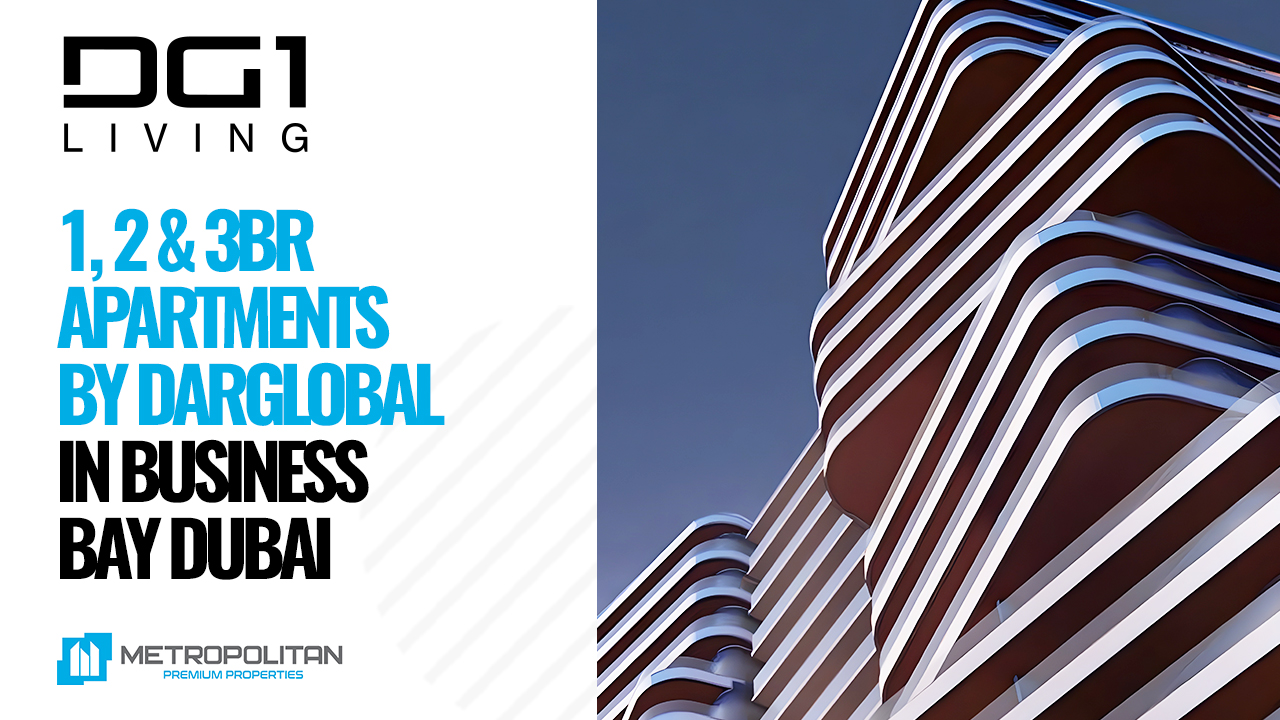 DarGlobal DG1 Living Apartments for Sale in Business Bay, Dubai