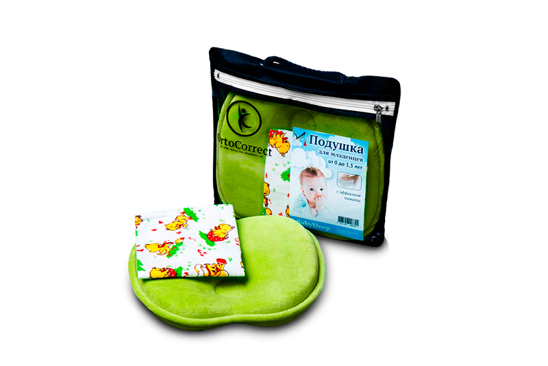 Ортопедическая подушка для младенцев BabySleep OrtoCorrect