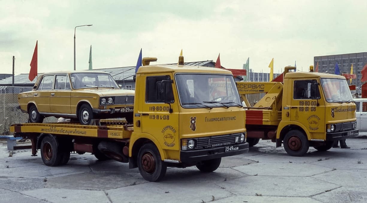 Эвакуатор IVECO Magirus-Deutz