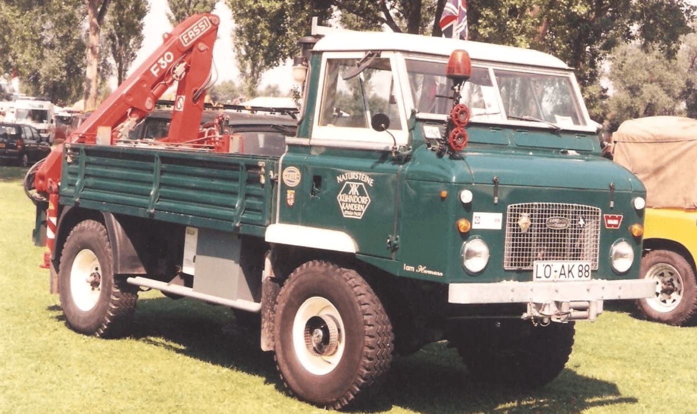 Эвакуатор LAND ROVER Forward Control