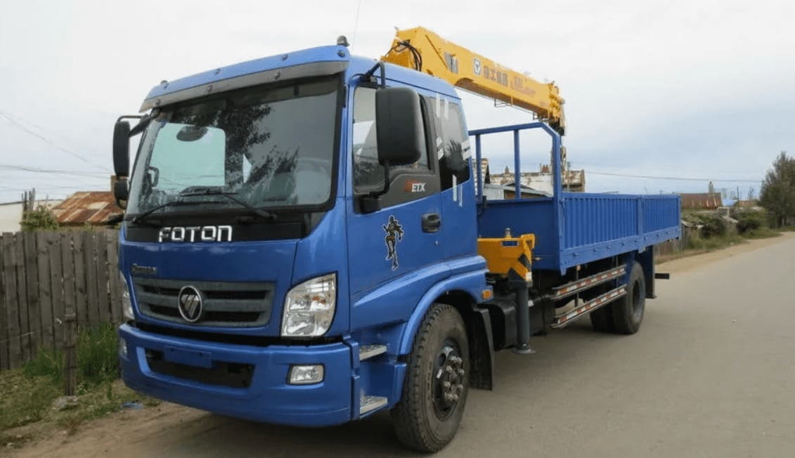 Эвакуатор FOTON BJ5190 с КМУ