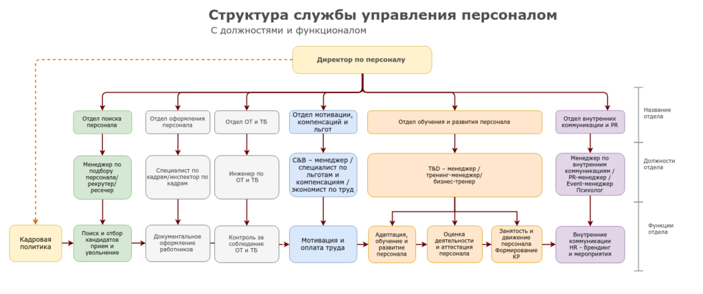 Может ли в отделе кадров. Структура анимационной службы. Структура кадровой службы государственного органа. Структура HR МЕГАФОН. Расположение сотрудников компании схема путеводитель новичка.