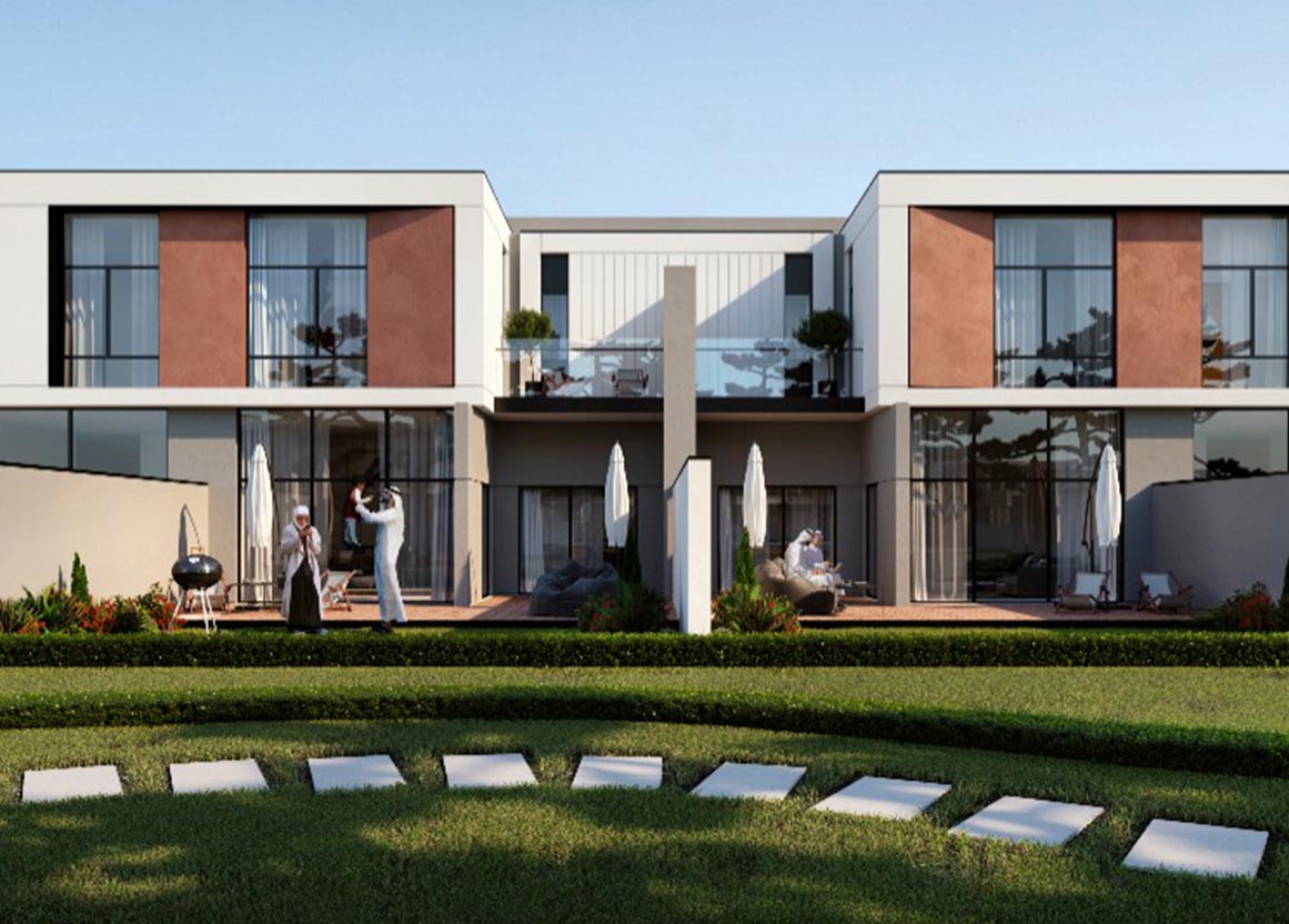 تاون هاوس مروج الفرجان من نخيل العقارية في دبي