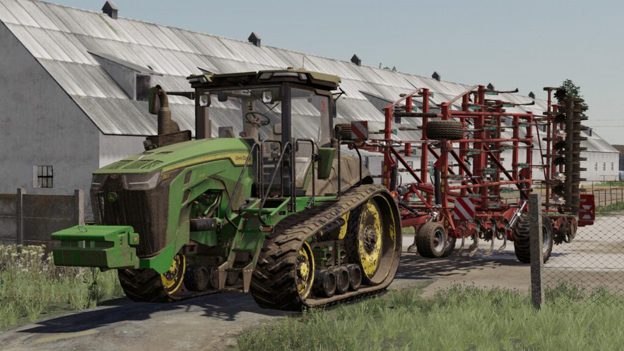 трактор для фермы