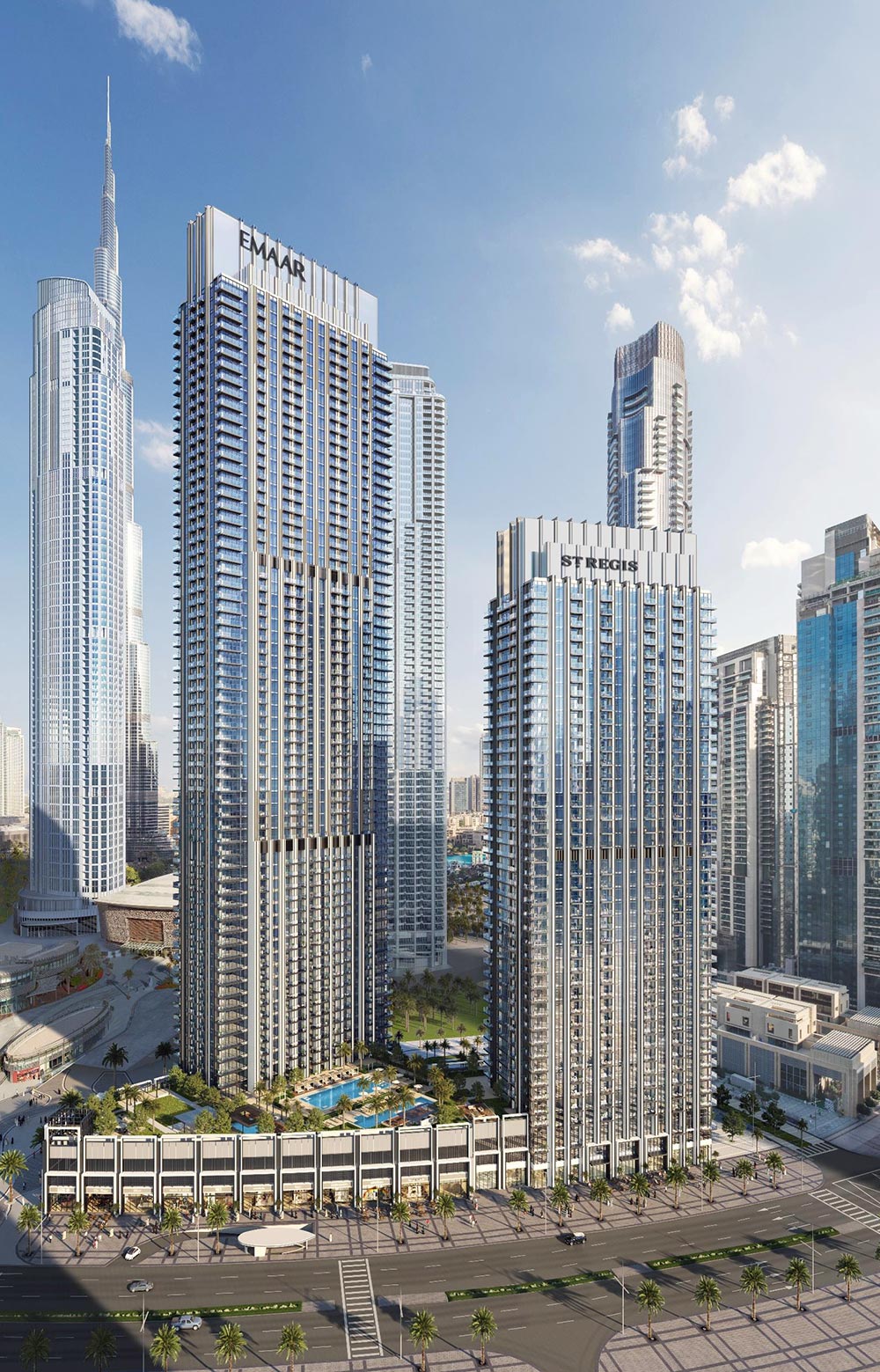 Emaar St. Regis Residences in Downtown Dubai – Apartments for Sale
