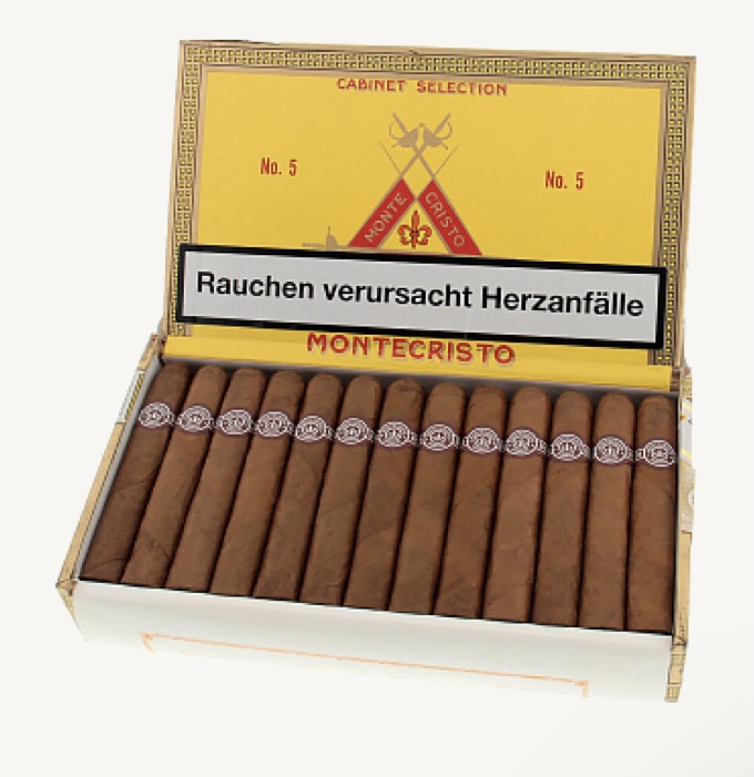 Купить Приобрести настоящие сигары Montecristo No 5 по низкой цене