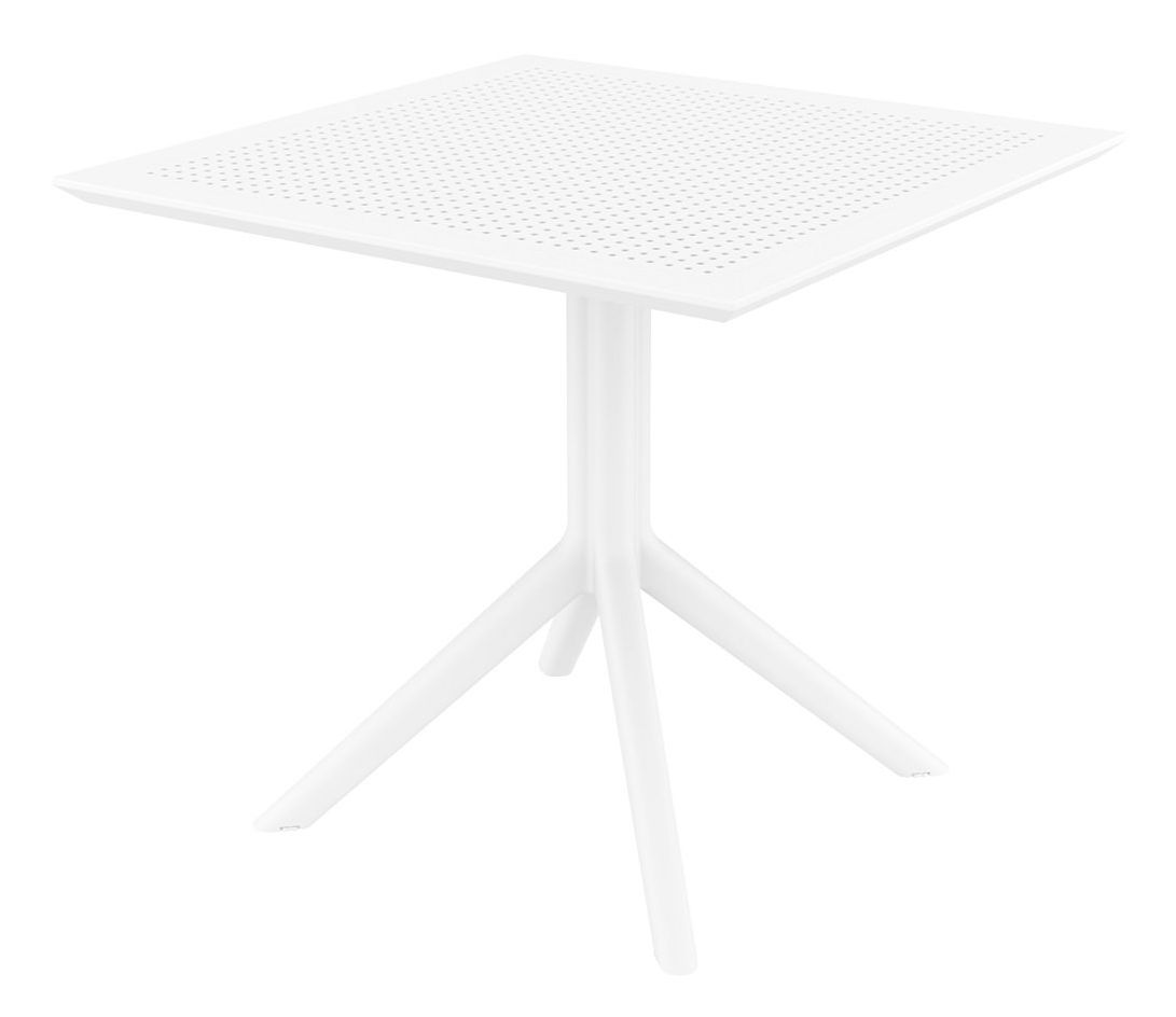Стол пластиковый Sky Table 80x80 white